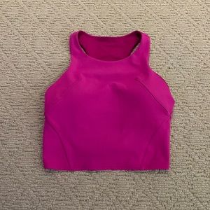 Lululemon Invigorate Training Tank Top size 6 Ripened Raspberry